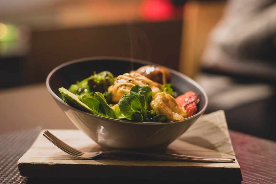 A balanced meal bowl